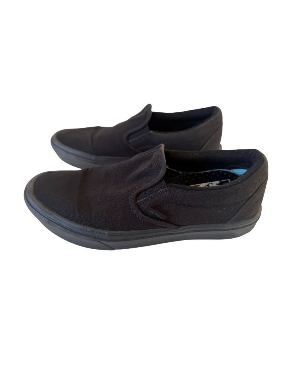 Vans Off The Wall ComfyCush Classic Slip On Sneakers Black Men's 5 Womens 7 Y2K